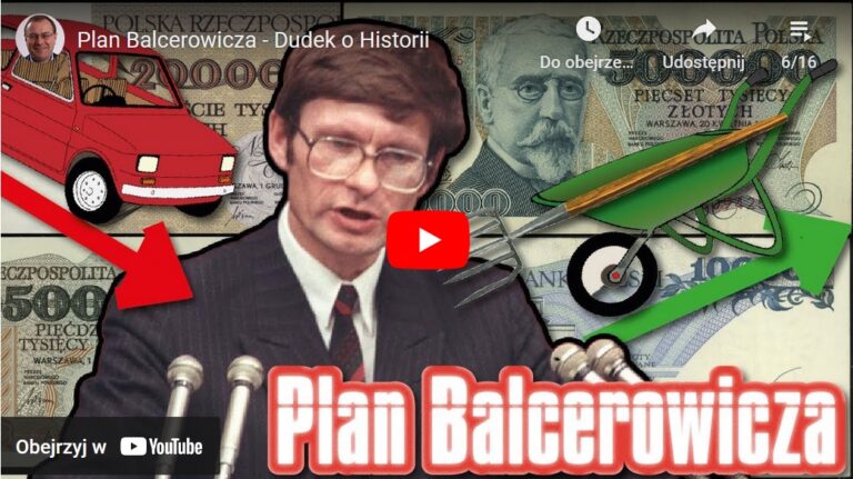 „Dudek o Historii. Plan Balcerowicza”